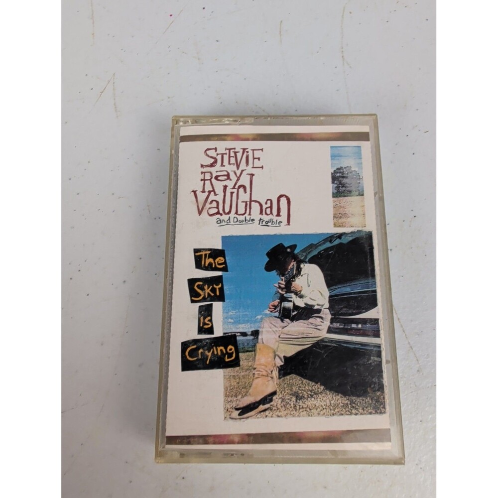 STEVIE RAY VAUGHAN and Double Trouble The Sky Is Crying Cassette Tape 1991
